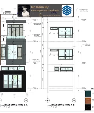 Mr. Đoàn Dự: Khóa Layout VBO - Kiến Trúc